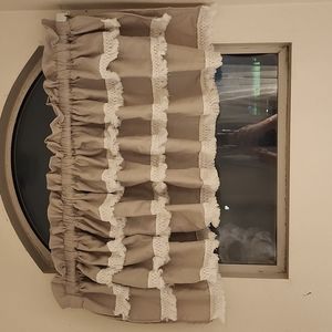 Ruffled Window Valance by Sweet Jojo Design 15" H x 54" W
